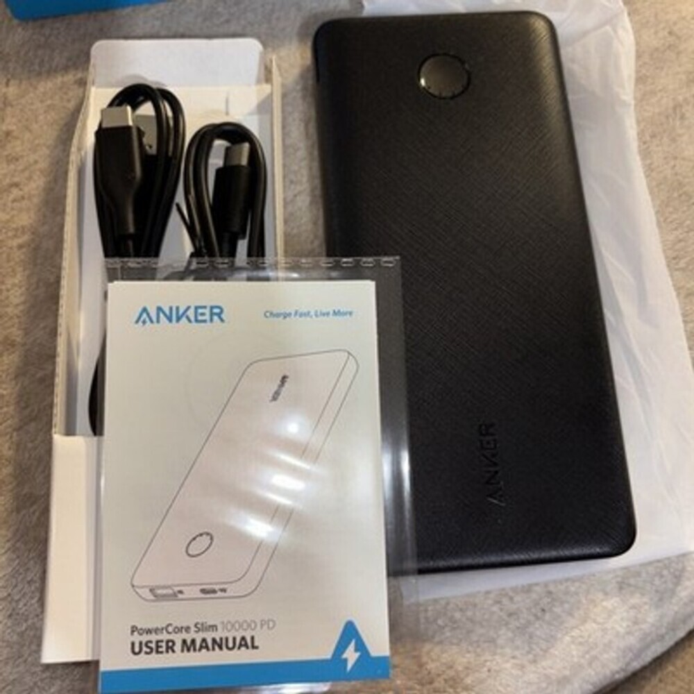 Anker PowerCore Slim 10000 PD Portable Charger A1245 18W USB-C Power Bank